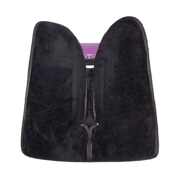 Western Saddle - Purple Faux Leather