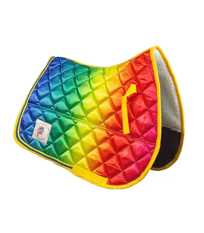 Ruby Roo Rainbow Saddle Pads