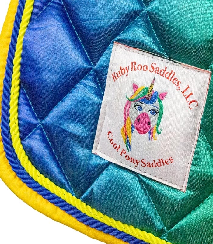 Ruby Roo Rainbow Saddle Pads