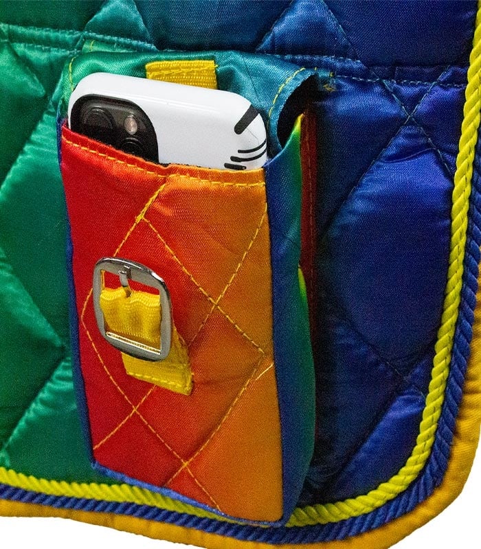 Ruby Roo Rainbow Saddle Pads