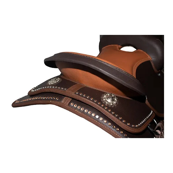 Western Saddle - Tan Faux Leather