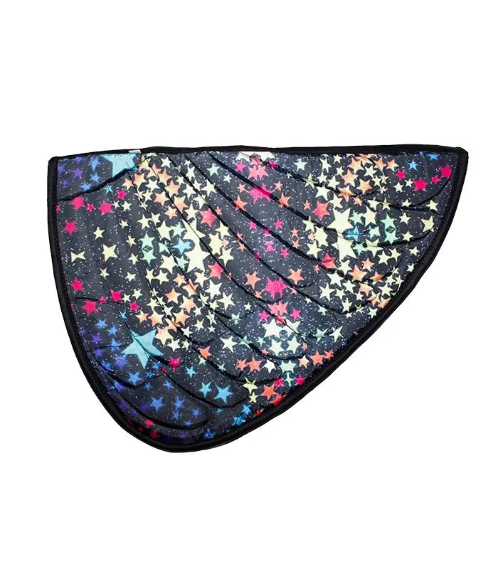 Unicorn Wing Pattern Saddle Pads (Rounded)