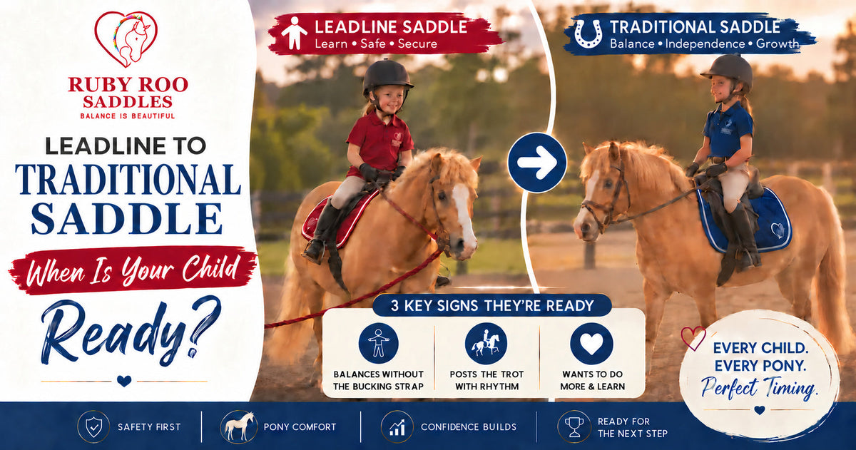 Leadline to Traditional Saddle - When Is Your Child Ready?