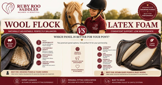 Wool Flock vs Latex Foam Saddle Panels - Which Is Better?