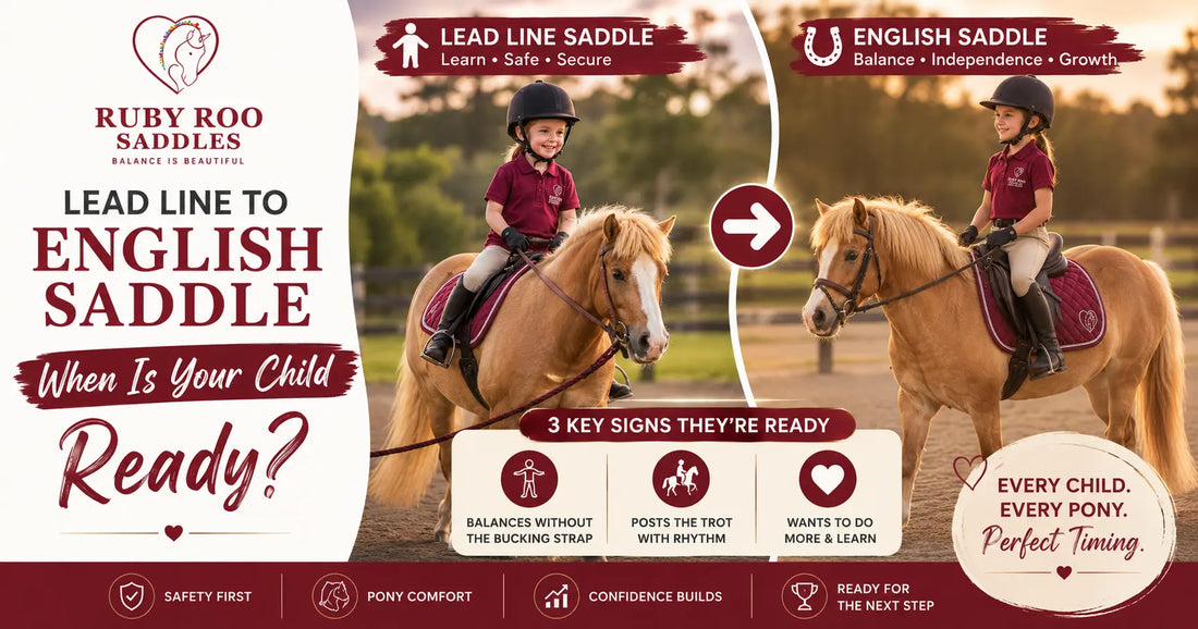 Leadline to Traditional Saddle - When Is Your Child Ready?