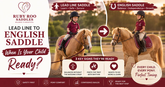 Leadline to Traditional Saddle - When Is Your Child Ready?