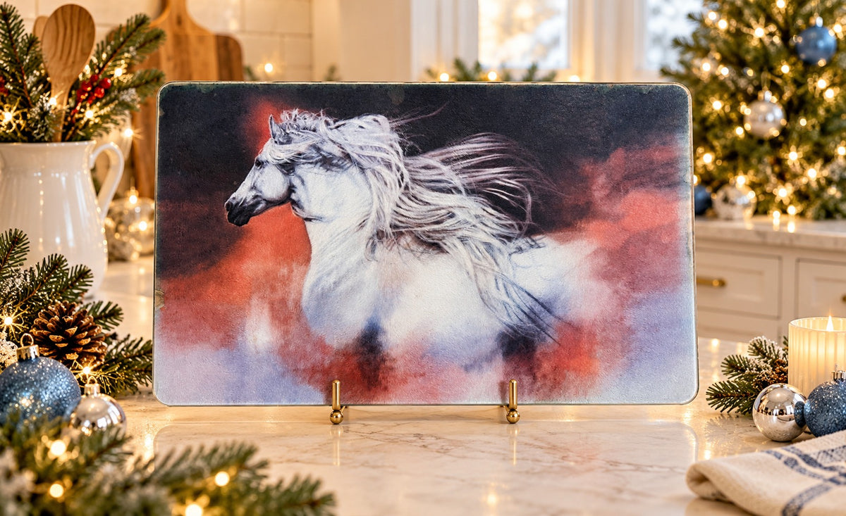 Andalusian Acrylic Cutting Board by Lesley Harrison