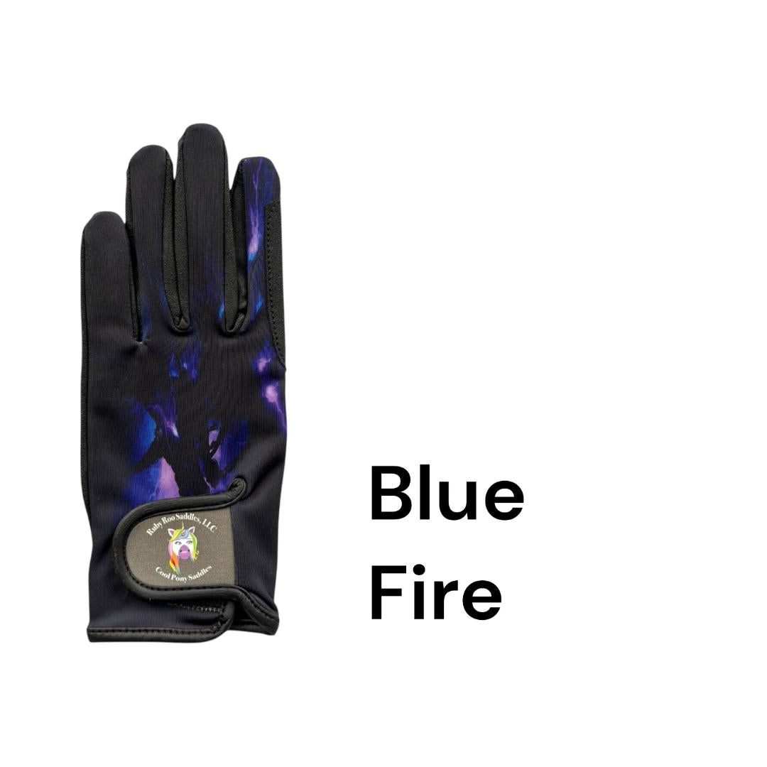 Youth M/L Riding Gloves | Fun Prints & Colors