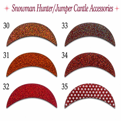 Snowman Hunter/Jumper - Cantle Colors