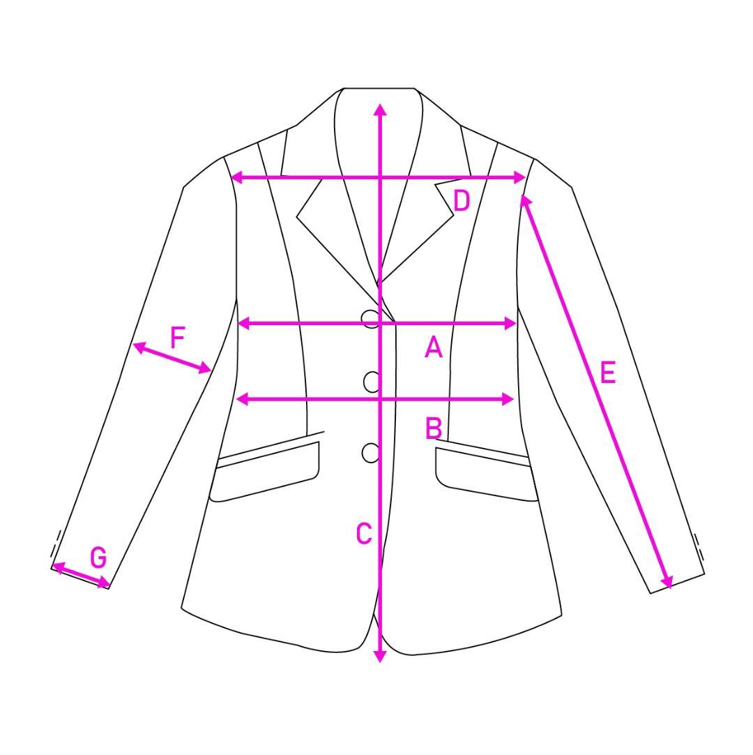 Ruby Roo Essentials Show Jacket – Pink / Black - Rhinestone Overlay