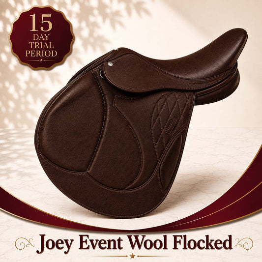 Joey Event Saddle - Wool Flock