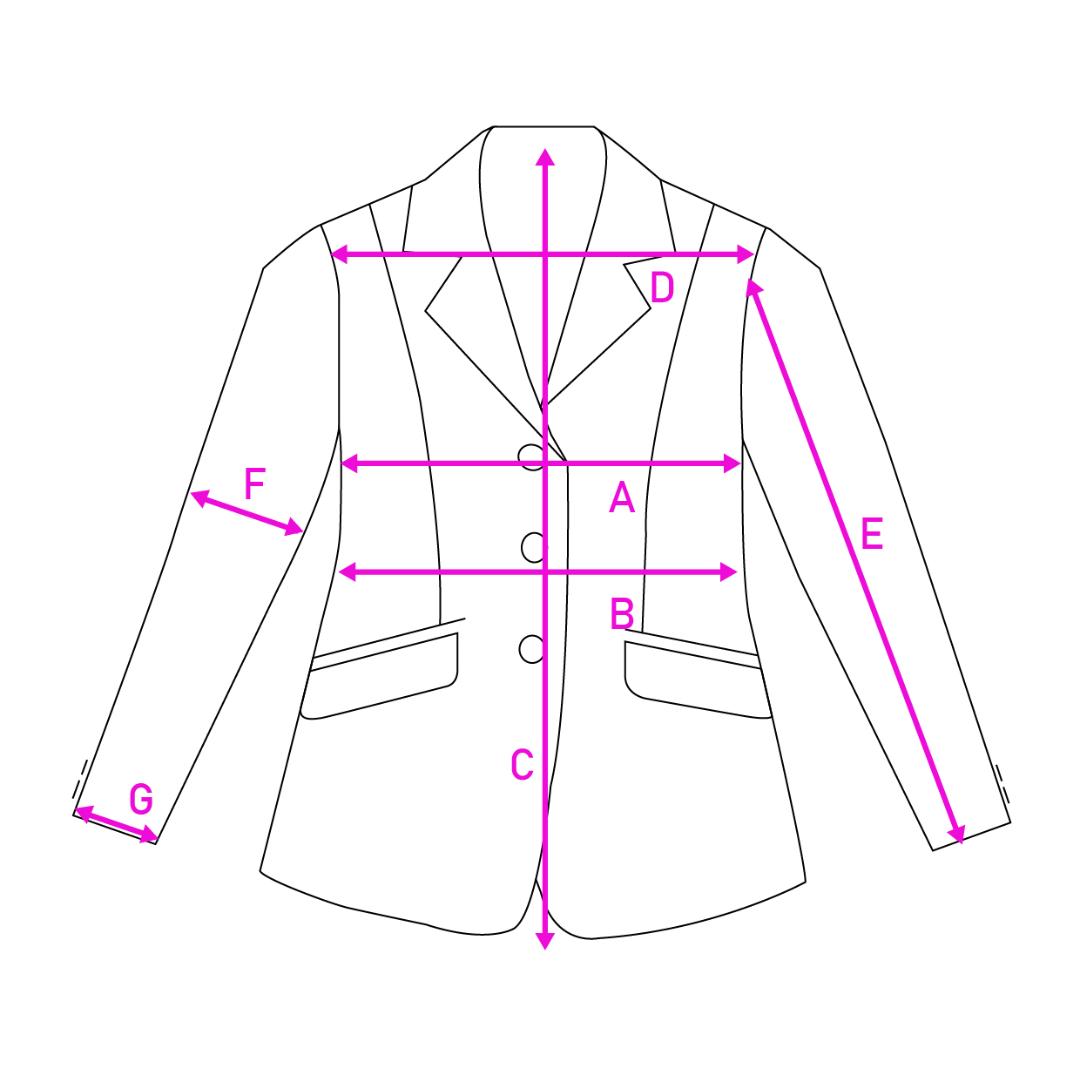 Ruby Roo Essentials Show Jacket - Royal Blue/Rhinestone Trim