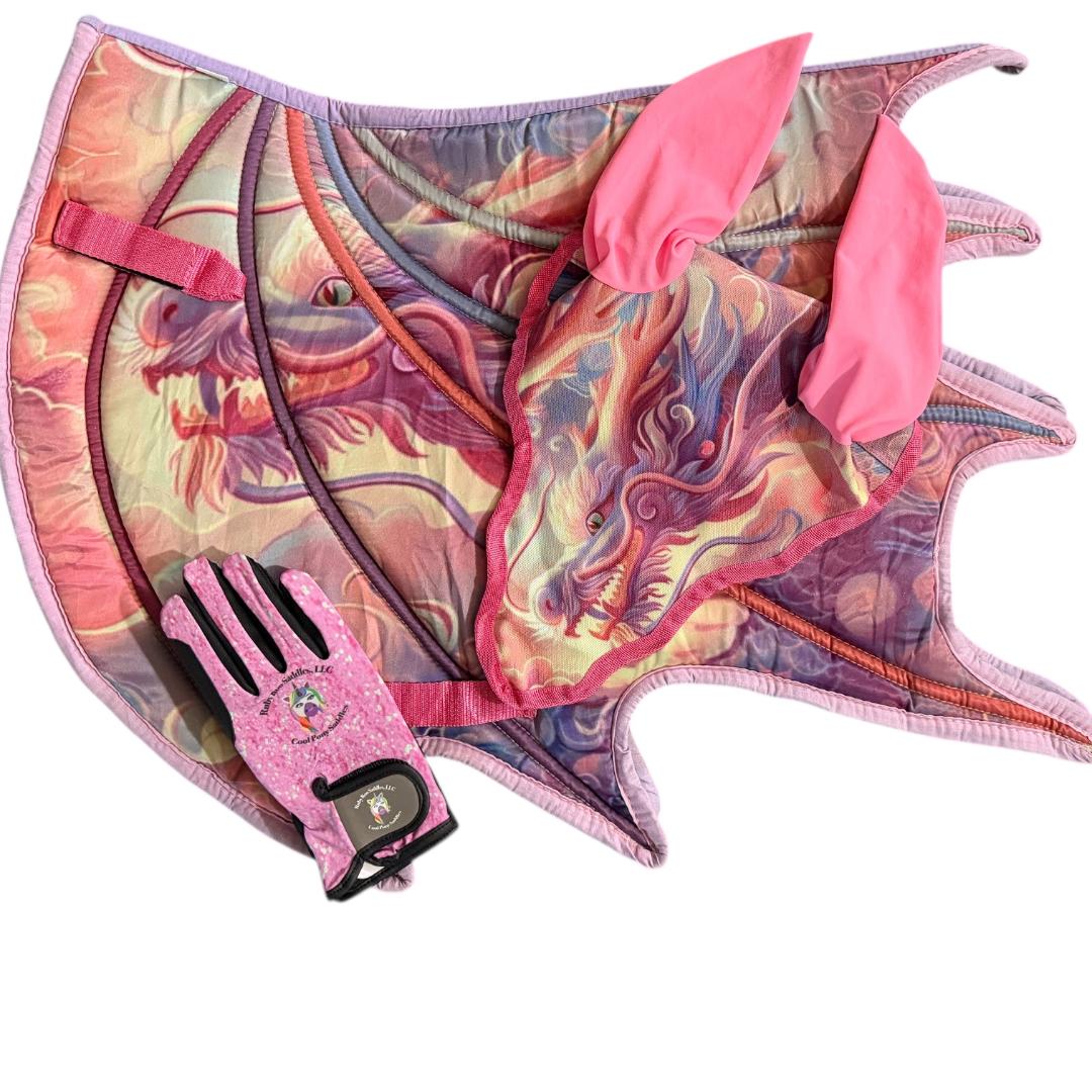 PINK DRAGON SET – Ruby Roo Saddles, LLC