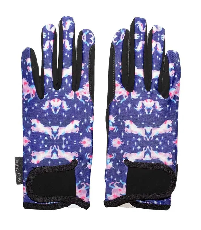 Pink Unicorn Gloves