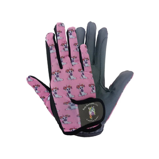 Pink Mini Toodles Gloves