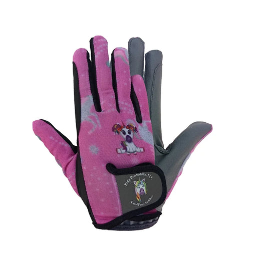 Pink Unicorn Toodles Gloves