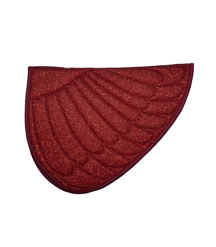 Unicorn Wing Glitter Rhinestone Saddle Pads (Rounded)