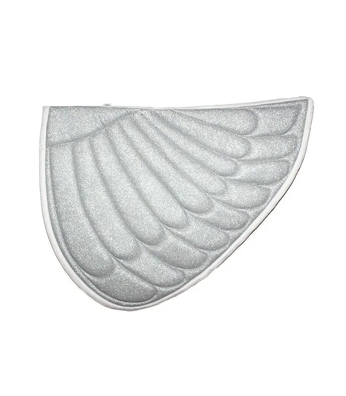 Unicorn Wing Glitter Rhinestone Saddle Pads (Rounded)