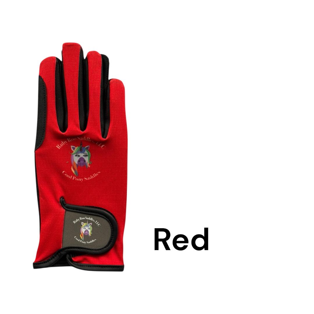 Youth M/L Riding Gloves | Fun Prints & Colors