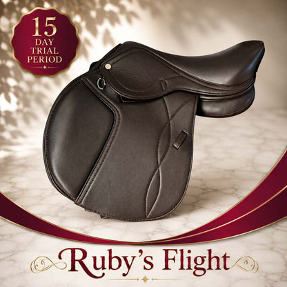 Ruby Flight Hunter/Jumper Saddle