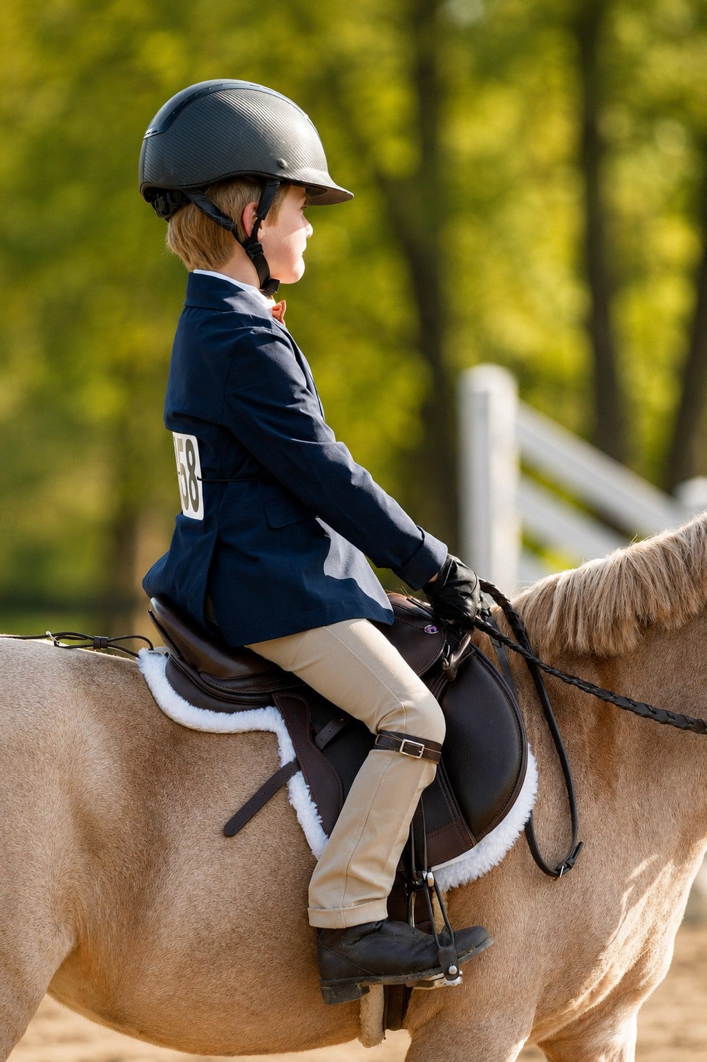 Snowman Hunter/Jumper Saddle