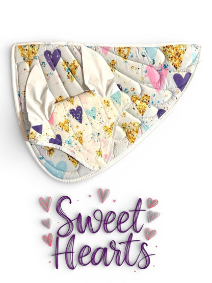 Kids Pony Saddle Pad and Bonnet Sets | Print Cotton Quilted