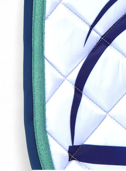 Winter Horse Saddle Pad & Bonnet Set