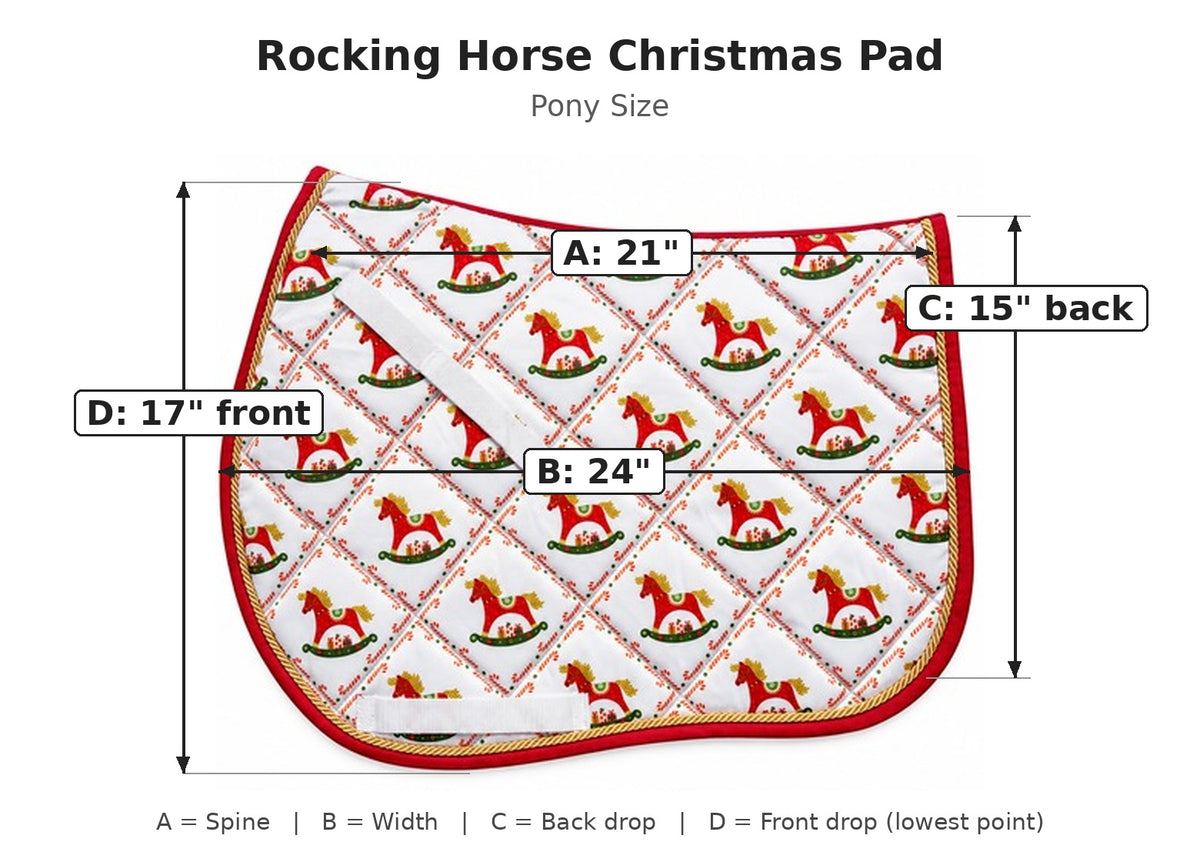 Rocking Horse Christmas Pad
